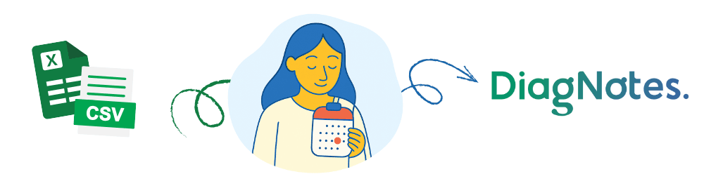 Importation de l’agenda vers DiagNotes Importer son agenda dans DiagNotes